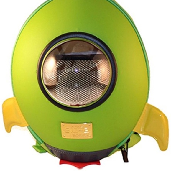 green rocket 🚀 backpack - Picture 4 of 4